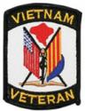Vietnam Veteran Shield Patch 