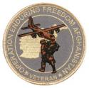Air Force Operation Enduring Freedom Afghanistan C-130 Round Patch