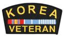 Korean War Veteran with Ribbon Cap Patch