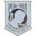 POW MIA Bring'em Home White  Pin