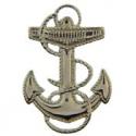 Navy Wave Anchor NPC Pin
