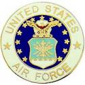 Air Force Logo Pin