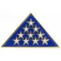 Folded Flag Pin
