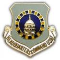 Air Force HQ Command Pin