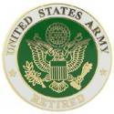 U.S. Army Retired  Pin