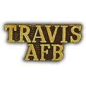 Air Force Script Travis AFB Pin