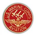 Marine Aviation Pin