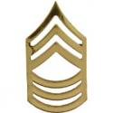 Army E8 MSG Rank Pin
