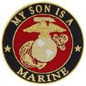My Son Is A Marine Pin