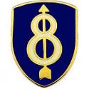 Eighth Infantry Division Pin