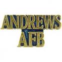 Air Force Script Andrews AFB Pin