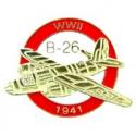 B-26 50th Anniversary Bomber Pin
