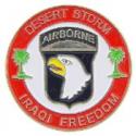 101st Airborne Desert Storm / Iraqi Freedom Pin