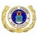 Air Force Wreath Logo Pin