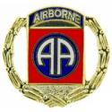 82nd Airborne Wreath Pin