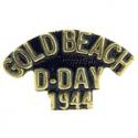 D-Day Gold Beach Pin  (Great Britain)