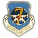 7th Air Force Pin