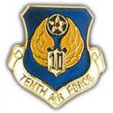 10th Air Force Pin