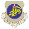 14th Air Force Pin
