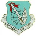 19th Air Force Pin