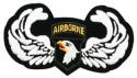 Army 101st Airborne Eagle with Wings Patch