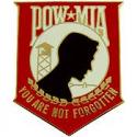 POW MIA Not Forgotten Pin
