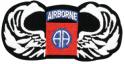 Army Airborne AA Wings Patch