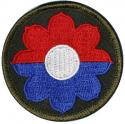 Army 9th Infantry Division Patch