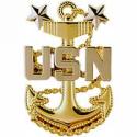Navy Master Chief Petty Officer Pin
