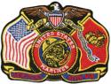 USMC These Colors Never Run Patch 