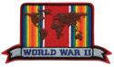 WWII Commemorative Die Cut Patch