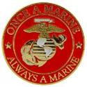 Once a Marine Pin