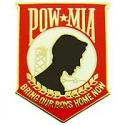 POW MIA Bring'em Home Red  Pin