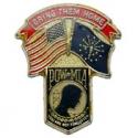 Indiana POW MIA Flag Pin