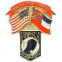Mississippi POW MIA Flag Pin