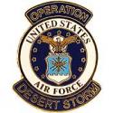 Desert Storm USAF Pin