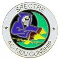 Spectre Gunship Pin