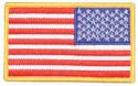 American Flag Reverse Field  Patch 