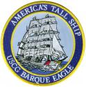 Americas Tall Ship USCG Barque Eagle Patch 