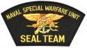 Naval Special Warfare Unit Seal Team Patch 