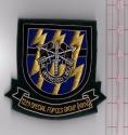12th Group Special Forces Bullion Pocket Patch 