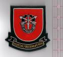 7th Group Special Forces Bullion Pocket Patch 