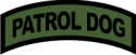 Dog Patrol Tab  Decal 