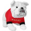 MARINES Embroidered Red Shirt Bulldog MARINES Embroidered Red Shirt Bulldog