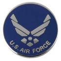 US Air Force with Wing Lapel Pin 