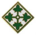 Army 4th Infantry Division Lapel Pin 