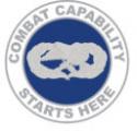Combat Capability Starts Here .875" Lapel Pin