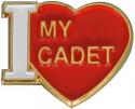 I (Heart) My Cadet Pin I (Heart) My Cadet Pin