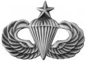 Army Senior Paratrooper Lapel Pin
