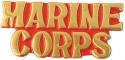MARINE CORPS Letters Lapel Pin 
